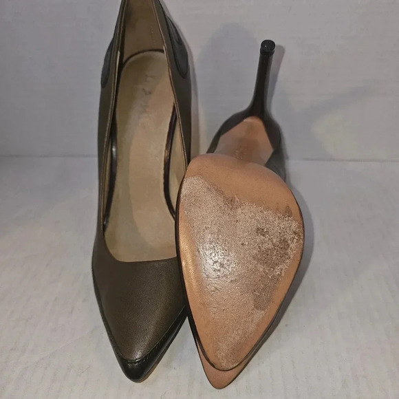 L.A.M.B By Gwen Stefani Multicolored Platform Heels Sz 7 - Picture 9 of 11